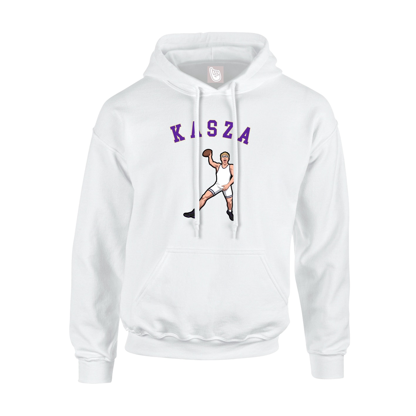 Hoodie — Shirsey Arch in White