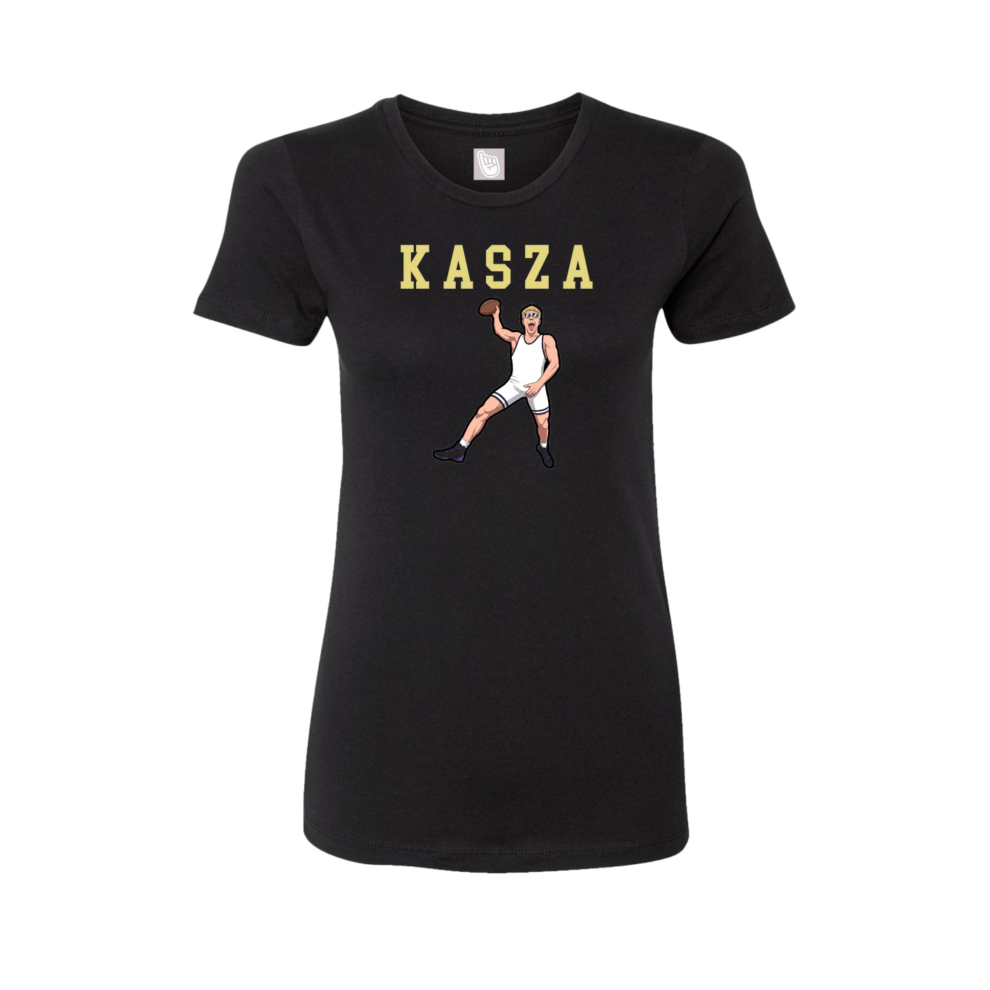 Fitted Women's Tee — Shirsey in Black