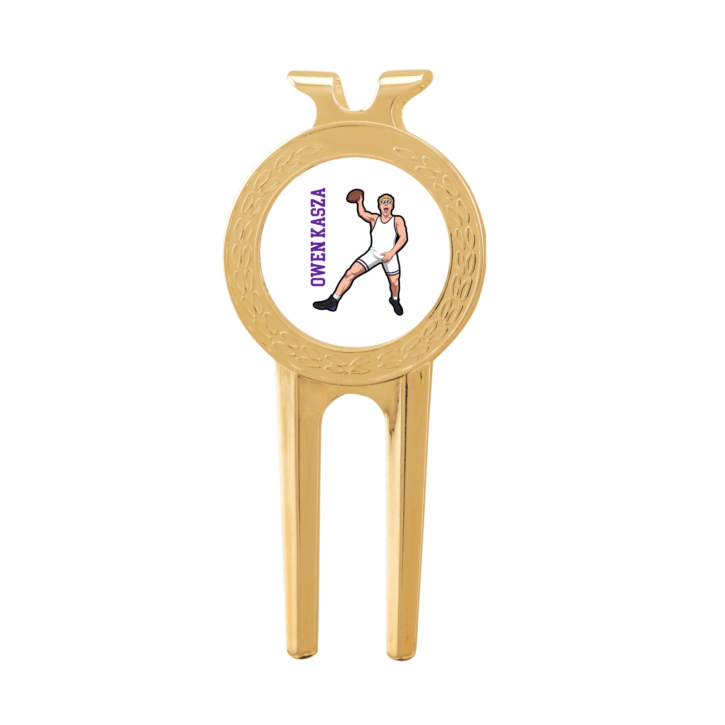 Divot Tool with Ball Marker — Name Vertical in Classic