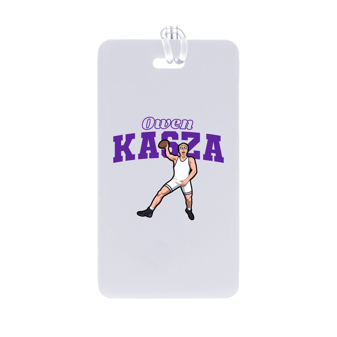 Bag Tag — Name Arch in Classic