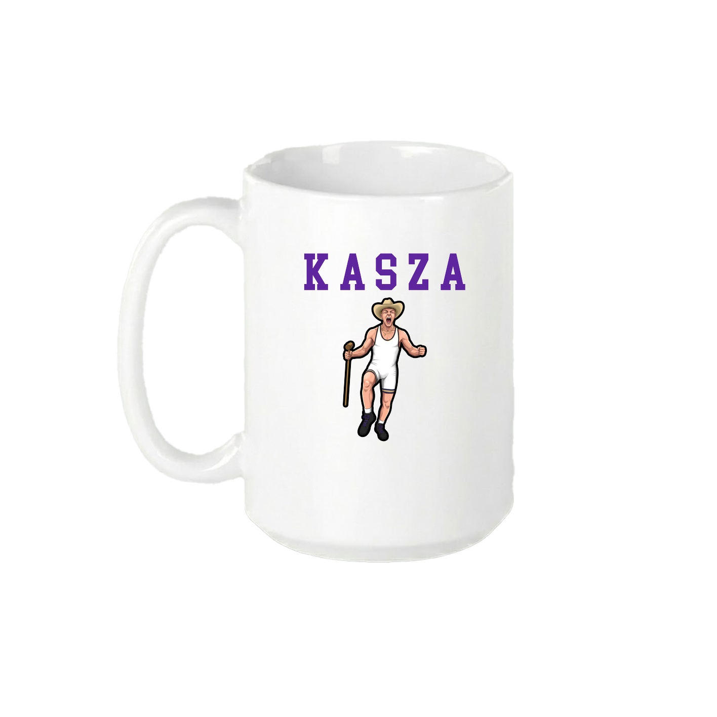 15oz Coffee Mug — Shirsey in White