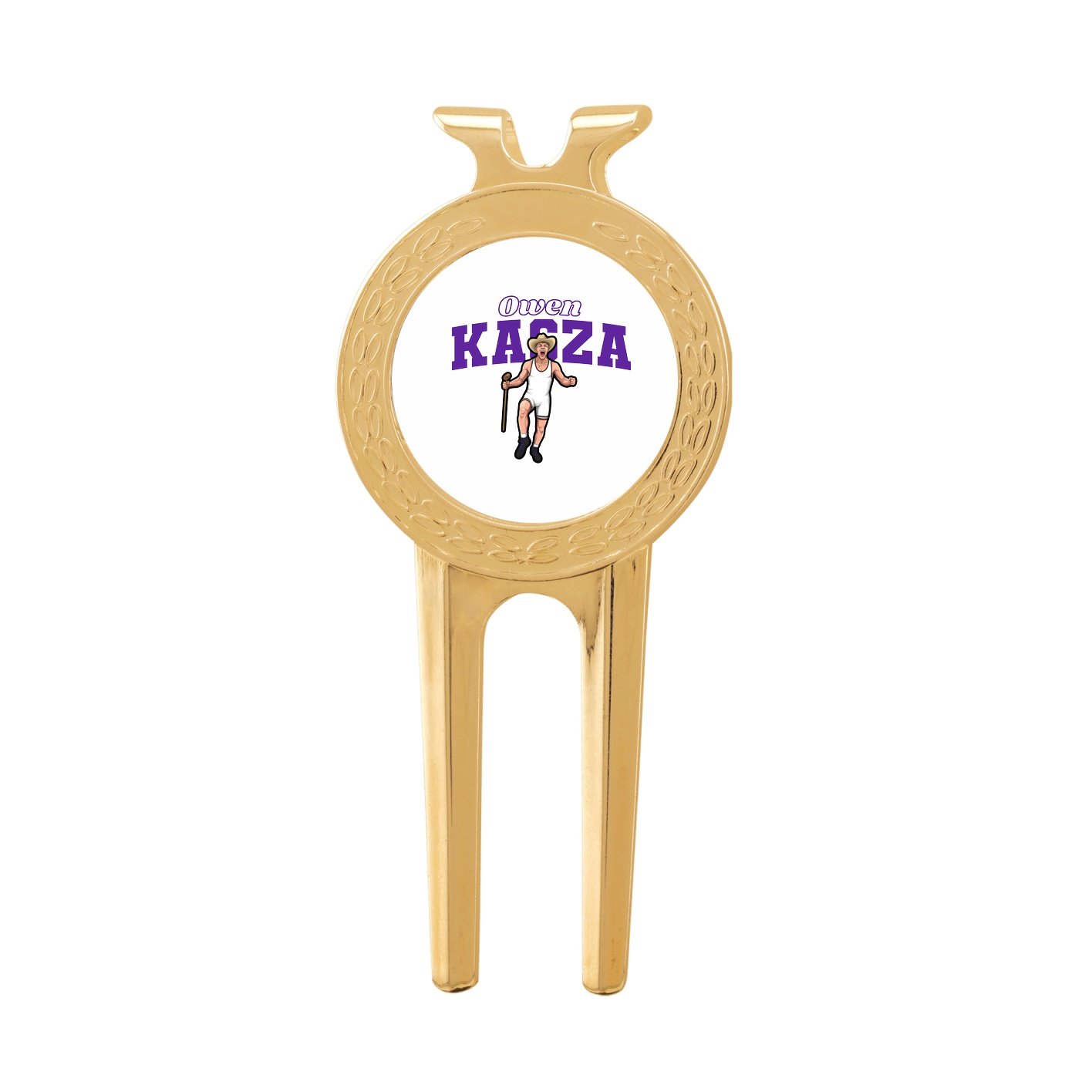 Divot Tool with Ball Marker — Name Arch in Classic
