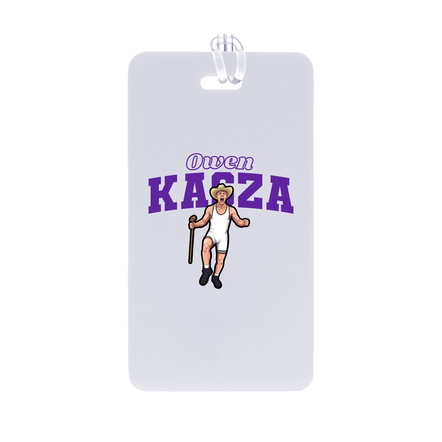Bag Tag — Name Arch in Classic