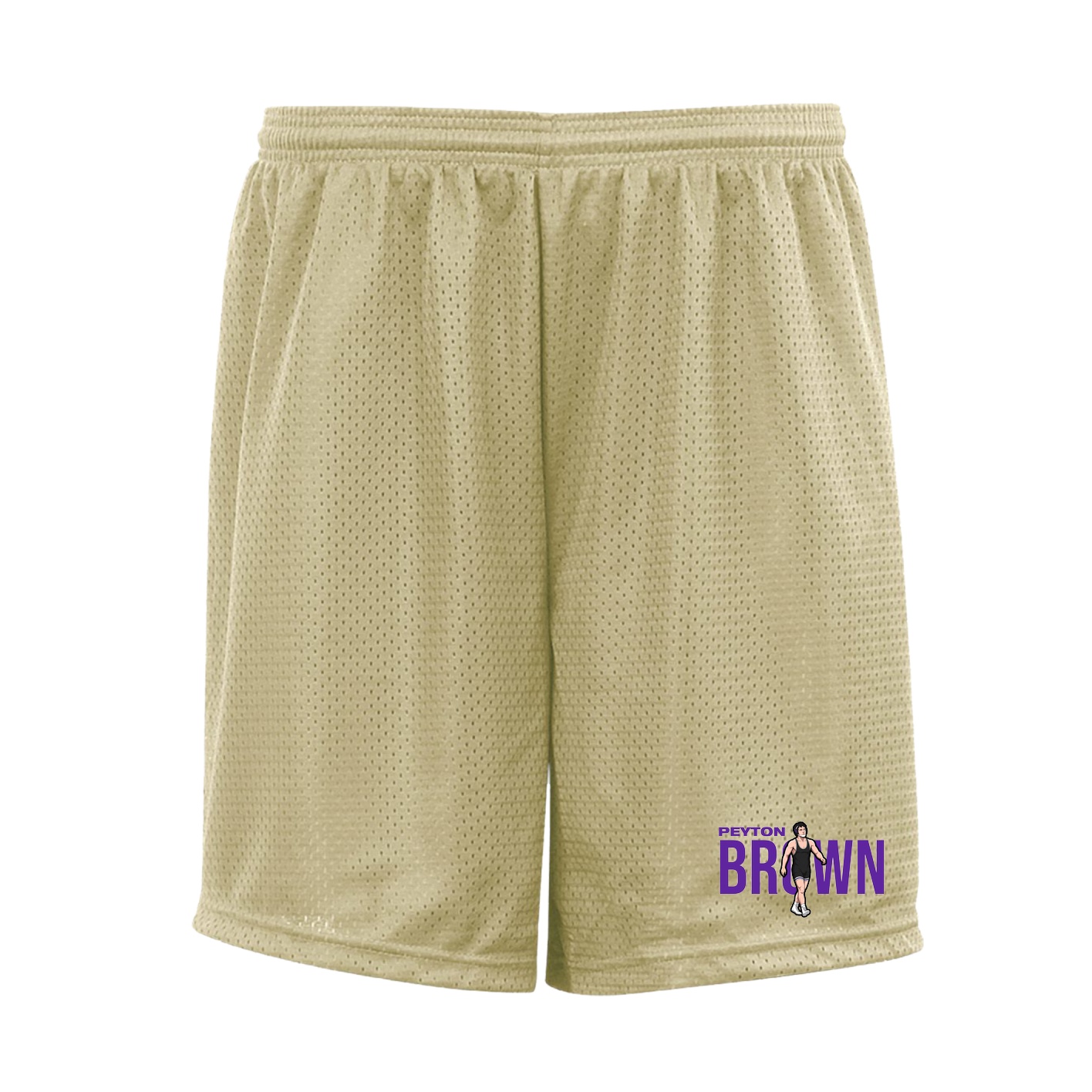 Shorts — Player Name in Vegas Gold