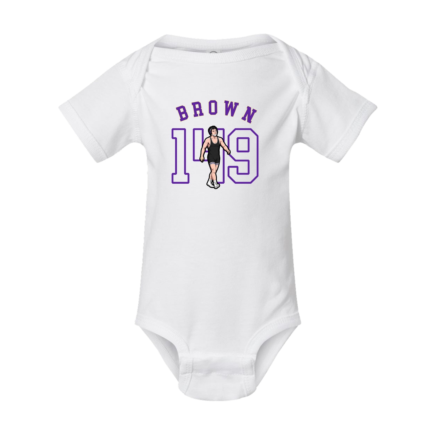 Baby Onesie — Shirsey Arch in White