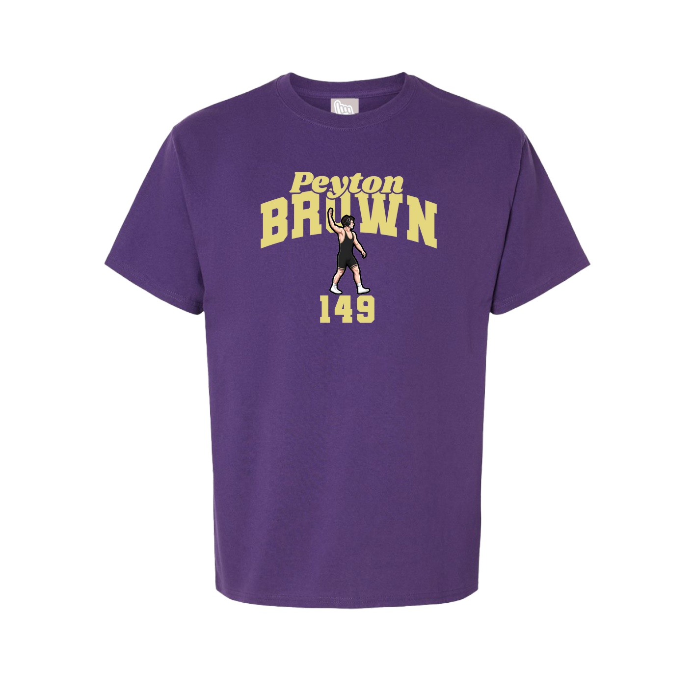 Tee — Signature Arch in Purple