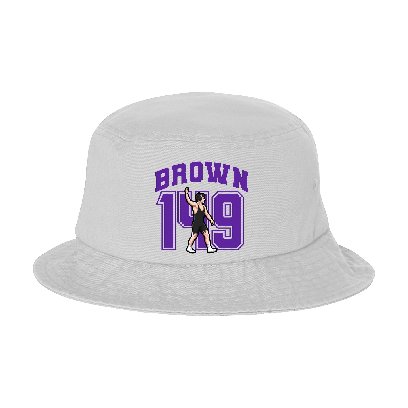 Bucket Cap — Number in White