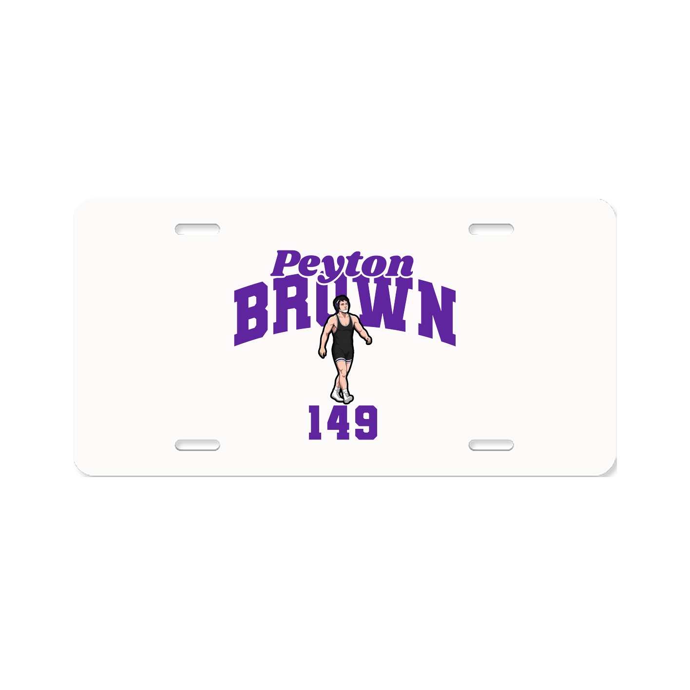 License Plate — Signature Arch in Classic
