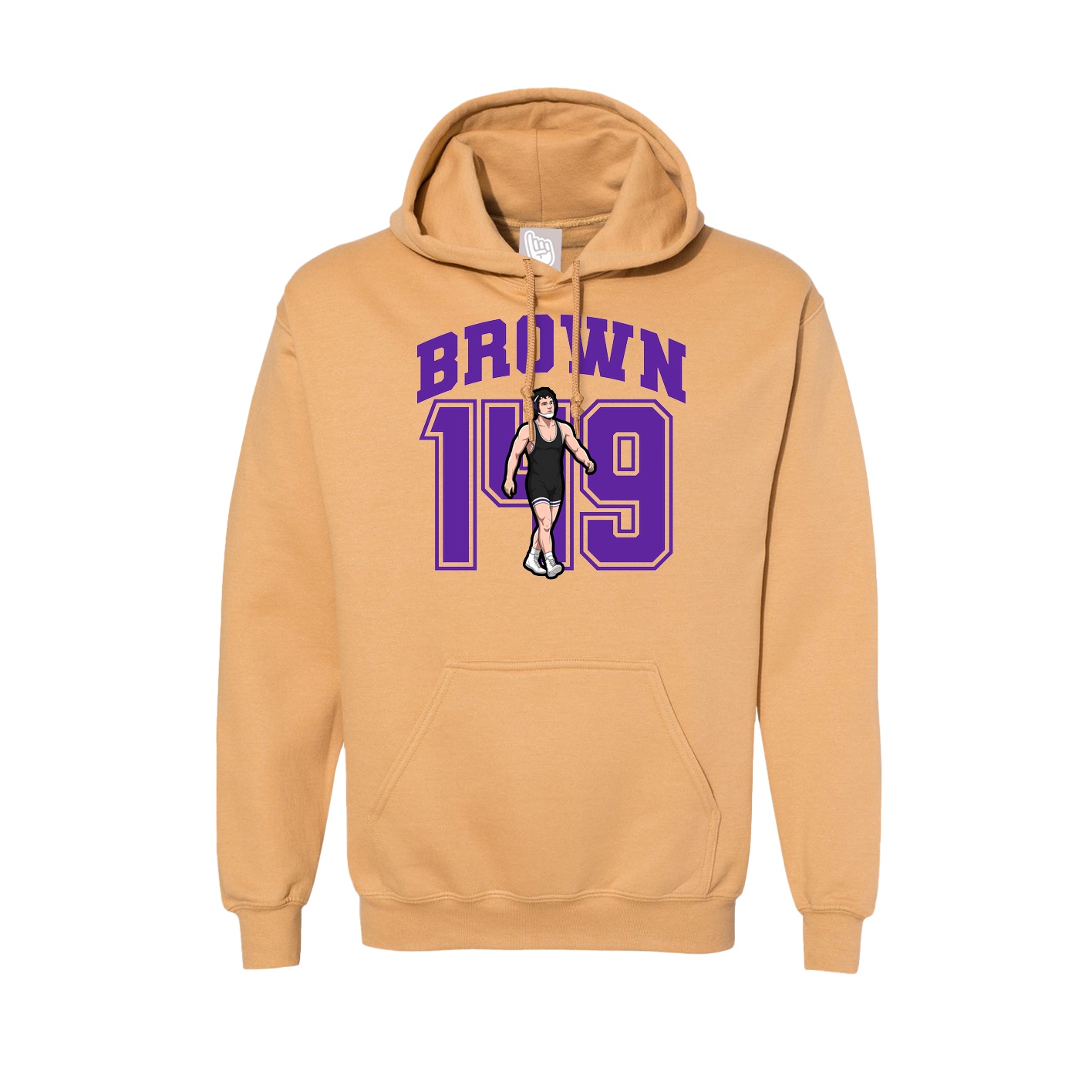 Hoodie — Number in Vegas Gold