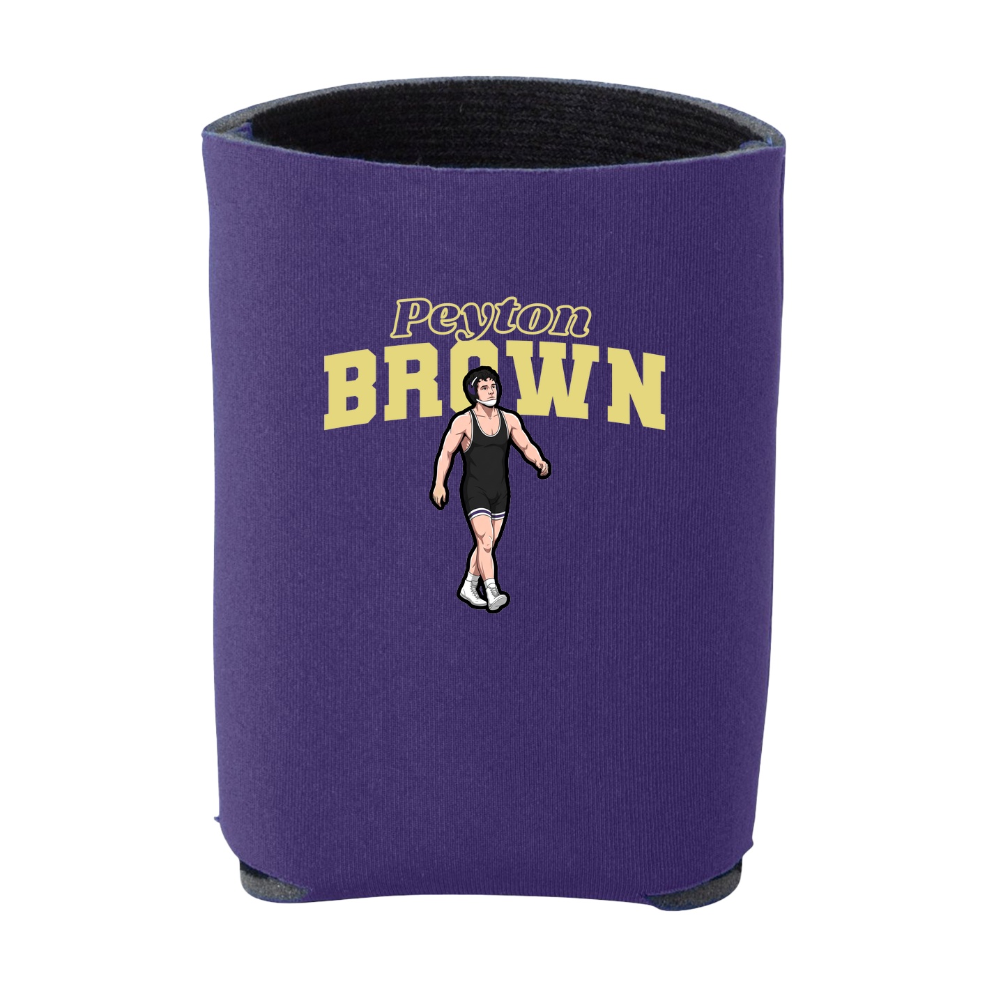 Can Holder — Name Arch in Purple