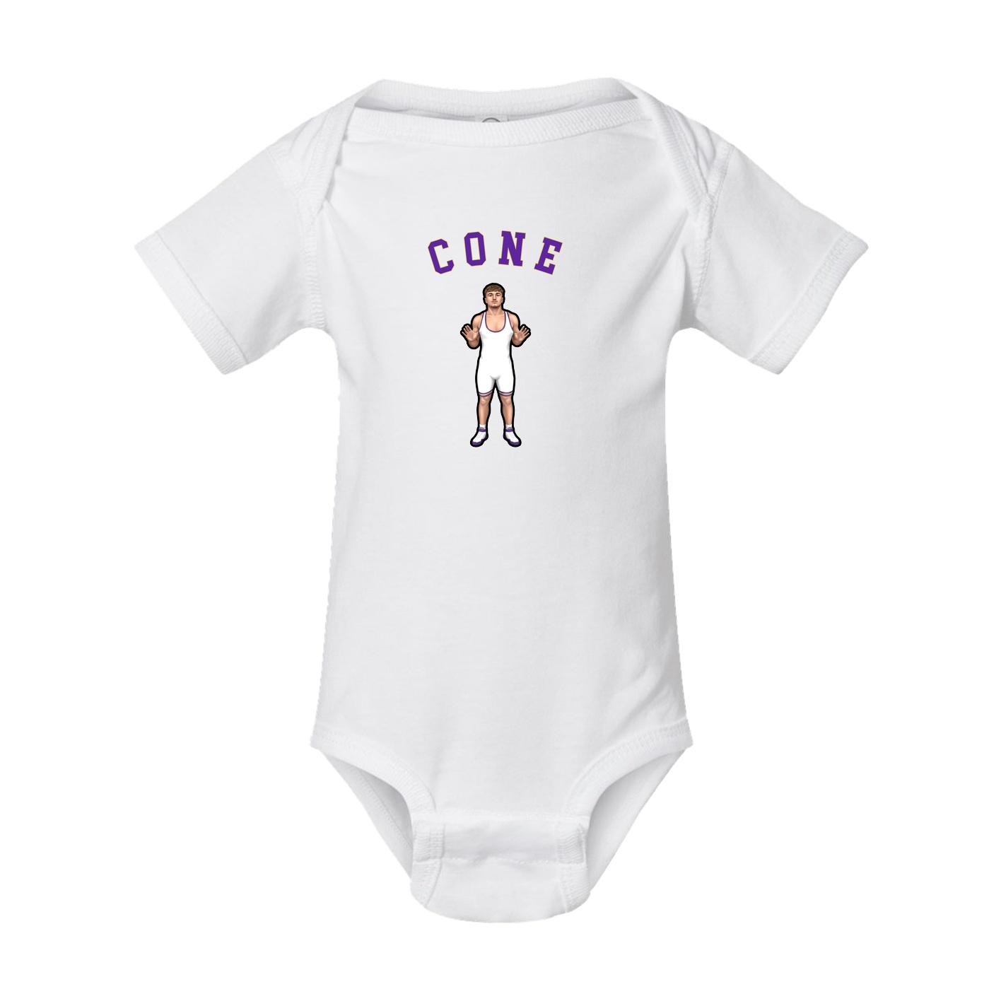 Baby Onesie — Shirsey Arch in White