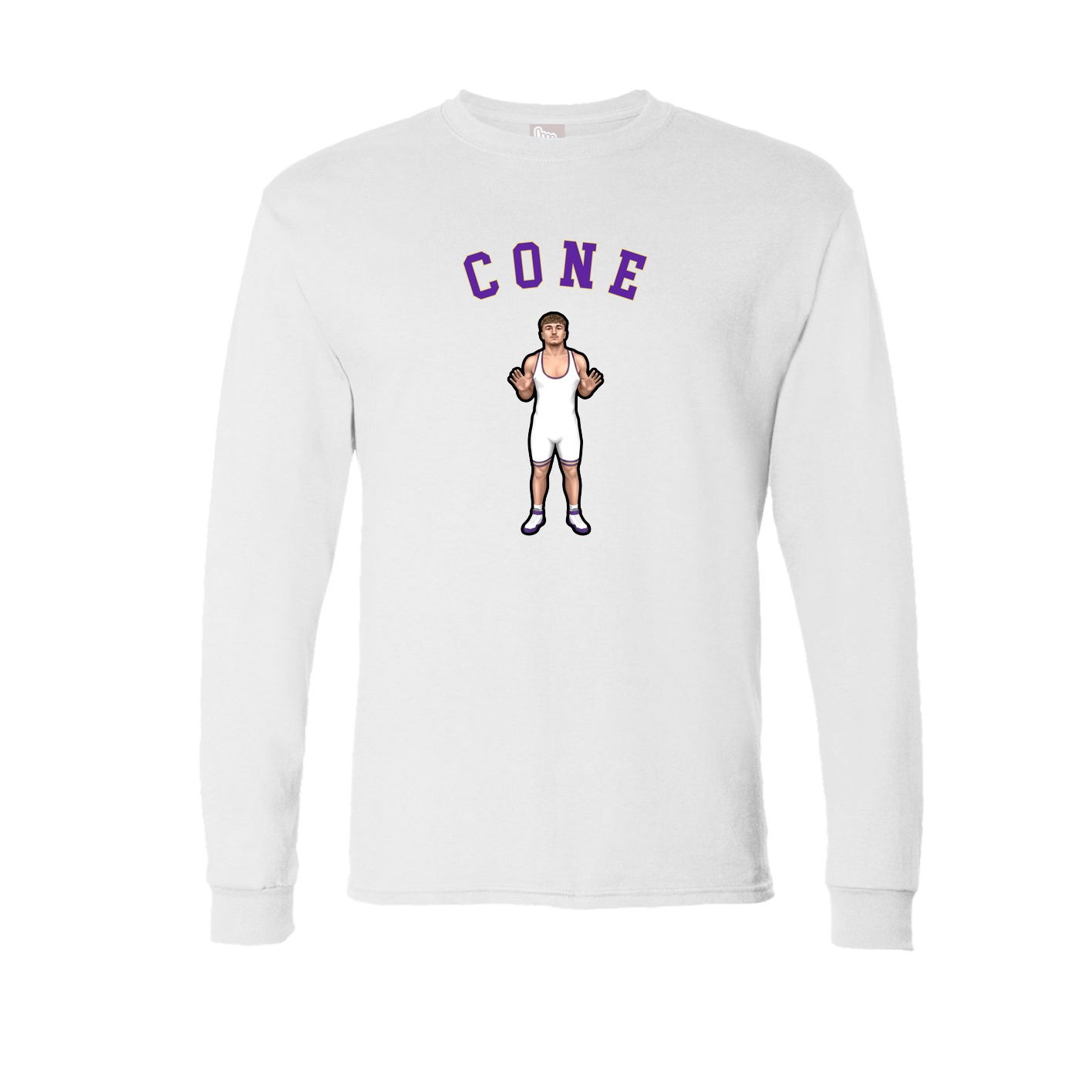 Long Sleeve Tee — Shirsey Arch in White