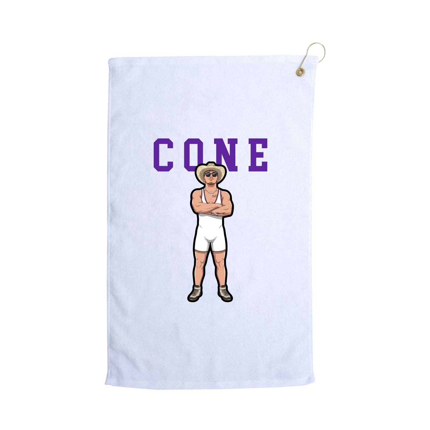 Golf Towel — Shirsey in White