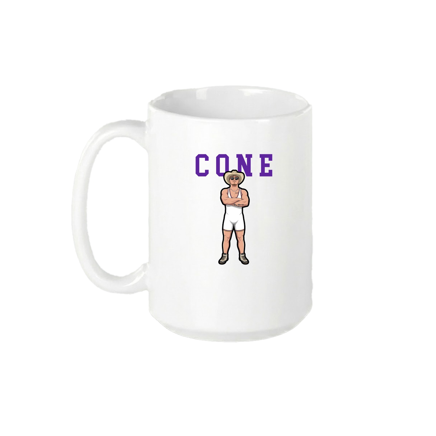15oz Coffee Mug — Shirsey in White