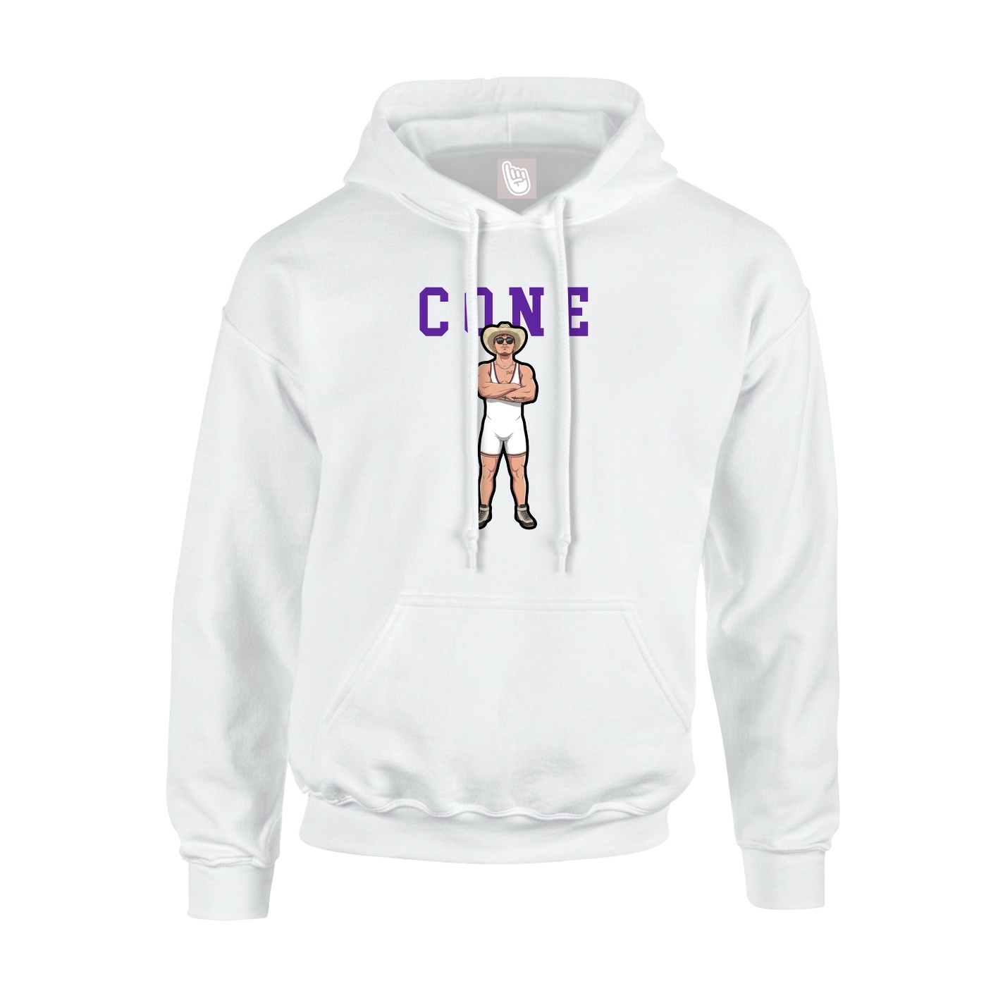 Youth Hoodie — Shirsey in White
