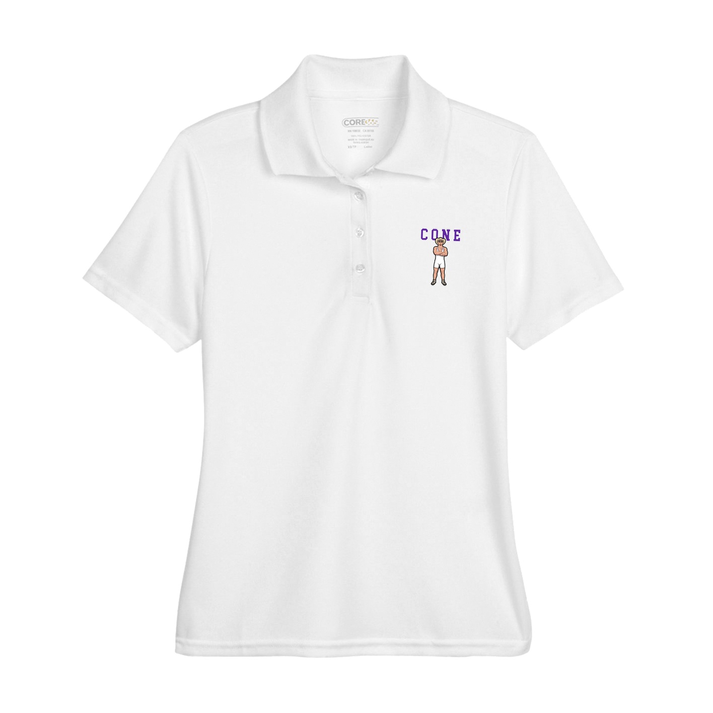 Womens Performance Polo — Shirsey in White