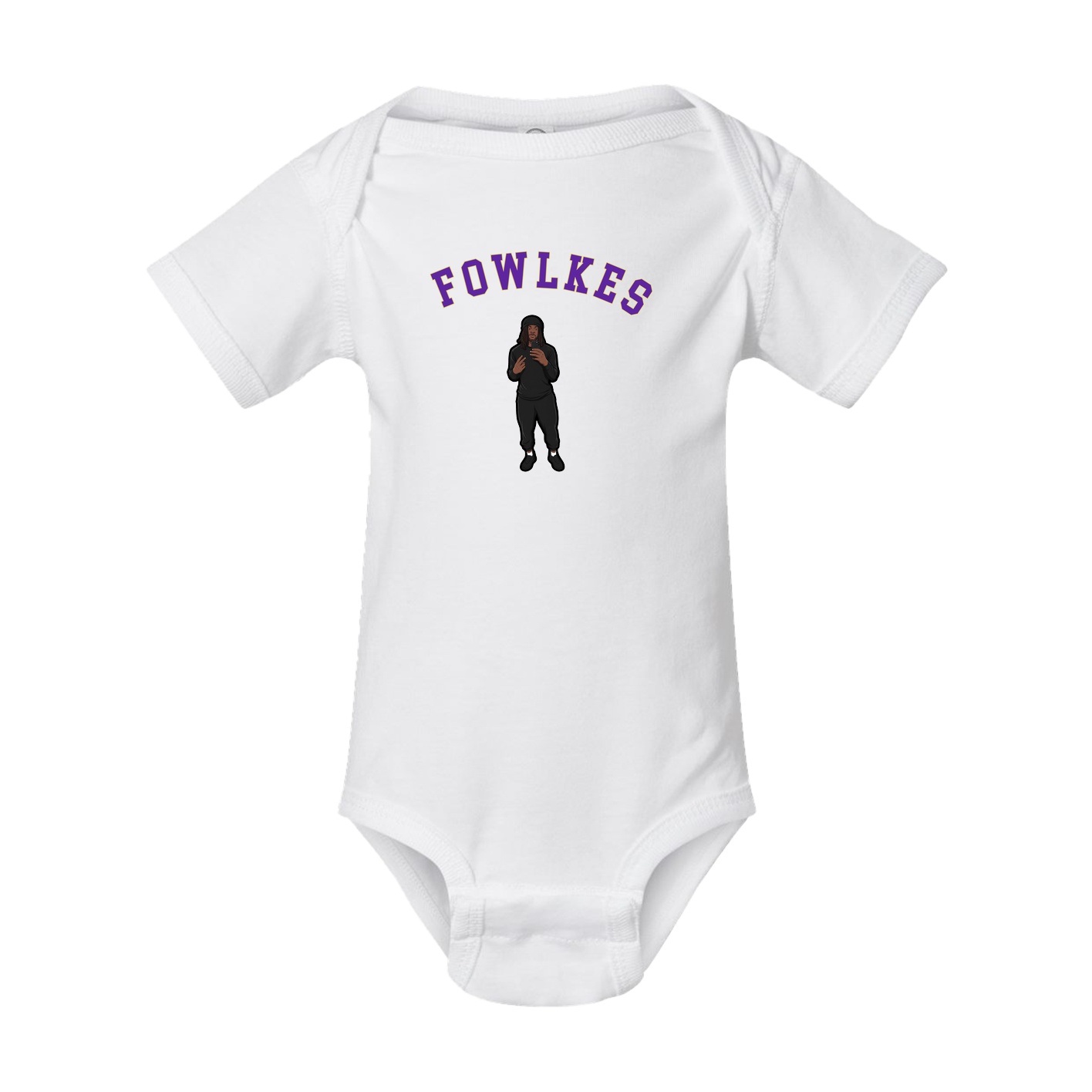Baby Onesie — Shirsey Arch in White