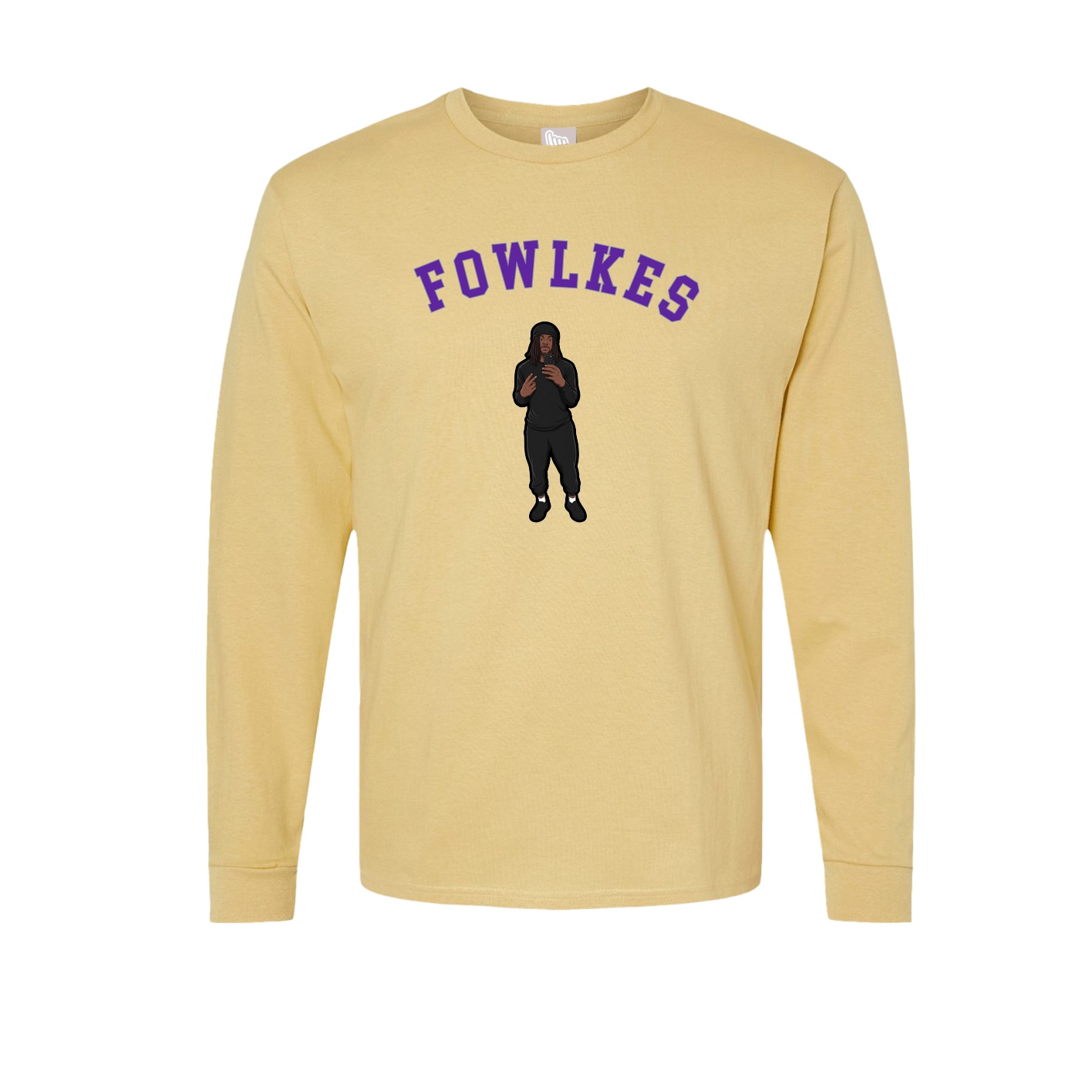 Long Sleeve Tee — Shirsey Arch in Vegas Gold