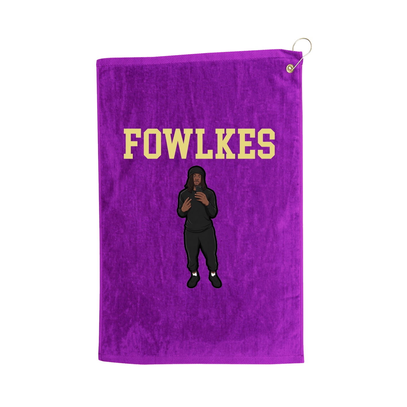 Golf Towel — Shirsey in Purple