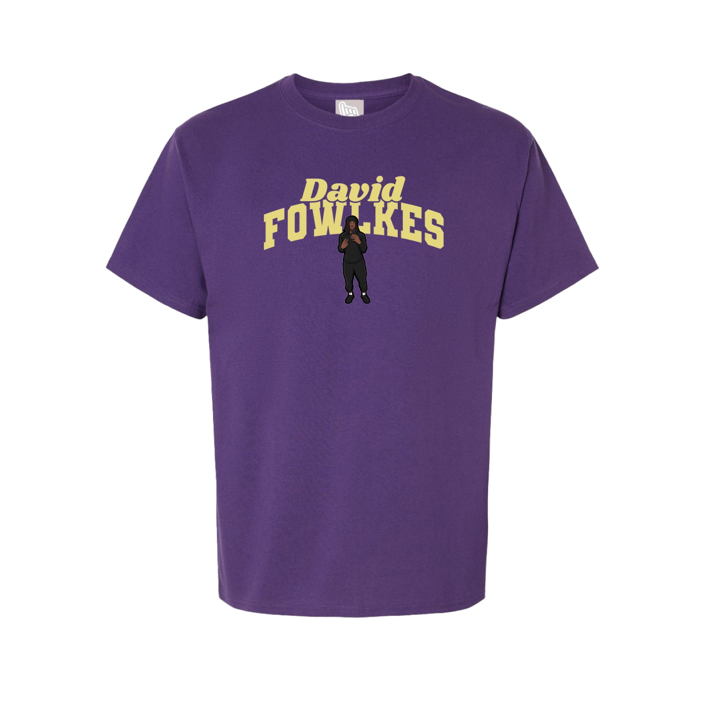 Tee — Signature Arch in Purple