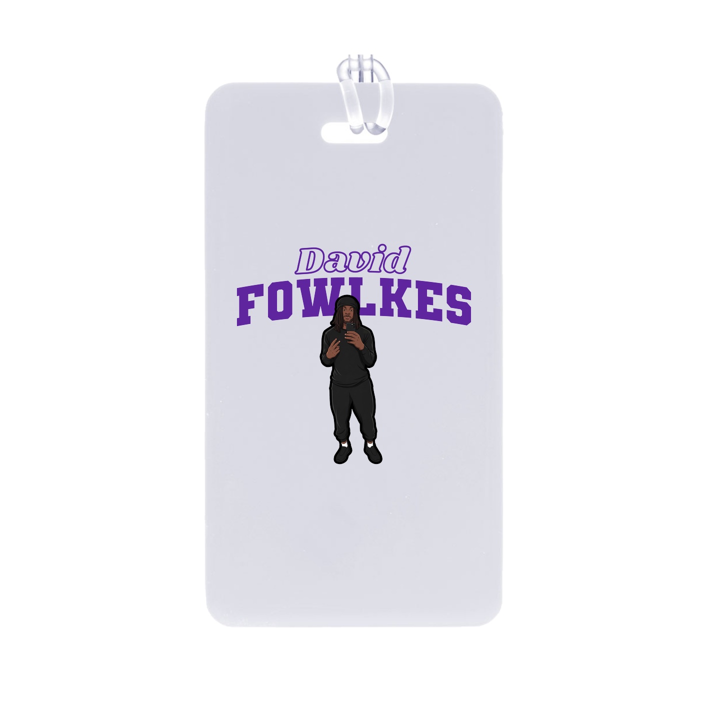 Bag Tag — Name Arch in Classic