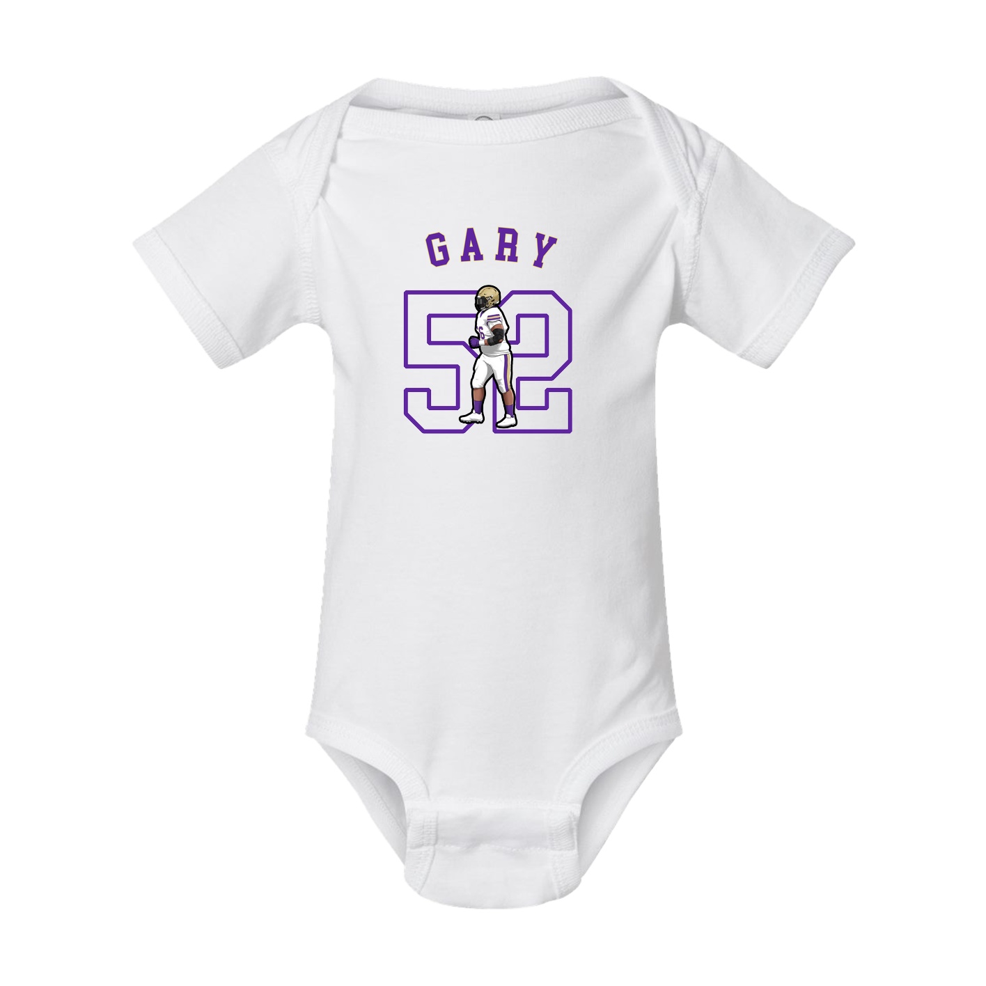 Baby Onesie — Shirsey Arch in White