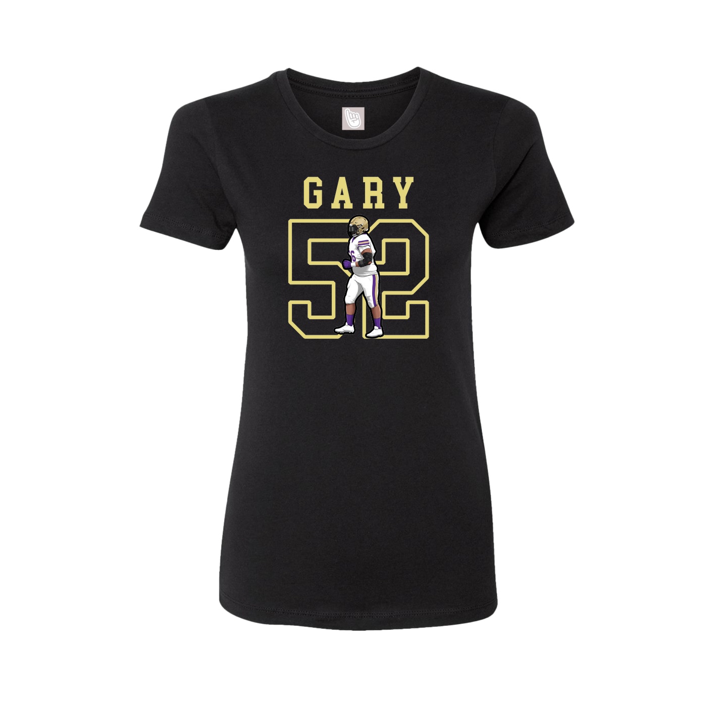 Fitted Women's Tee — Shirsey in Black