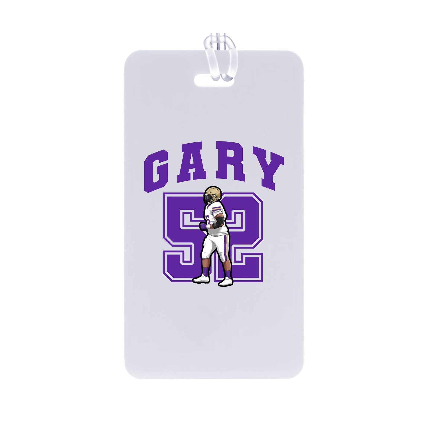 Bag Tag — Number in Classic