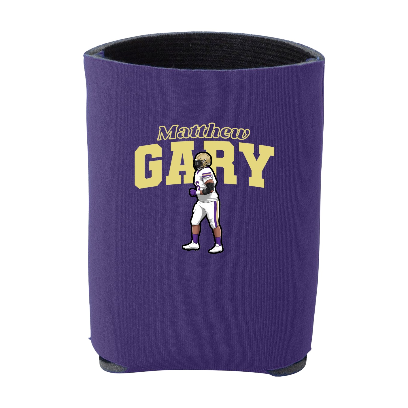 Can Holder — Name Arch in Purple
