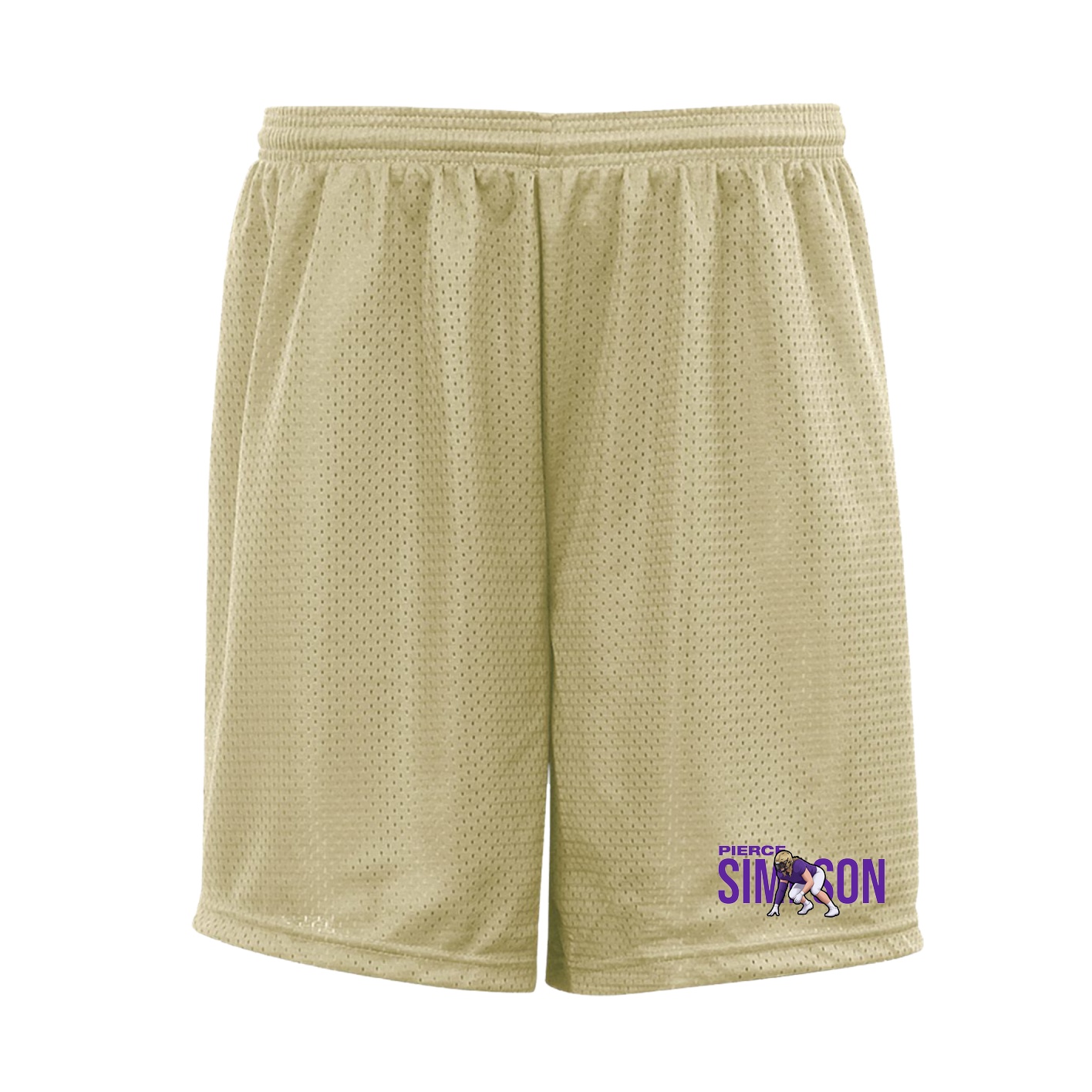 Shorts — Player Name in Vegas Gold