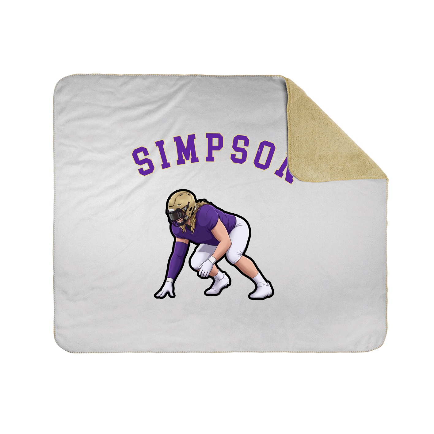 Throw Blanket — Shirsey Arch in White