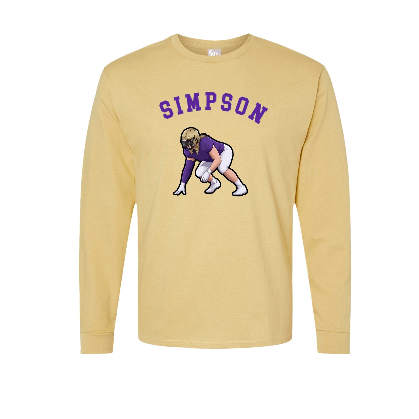 Long Sleeve Tee — Shirsey Arch in Vegas Gold