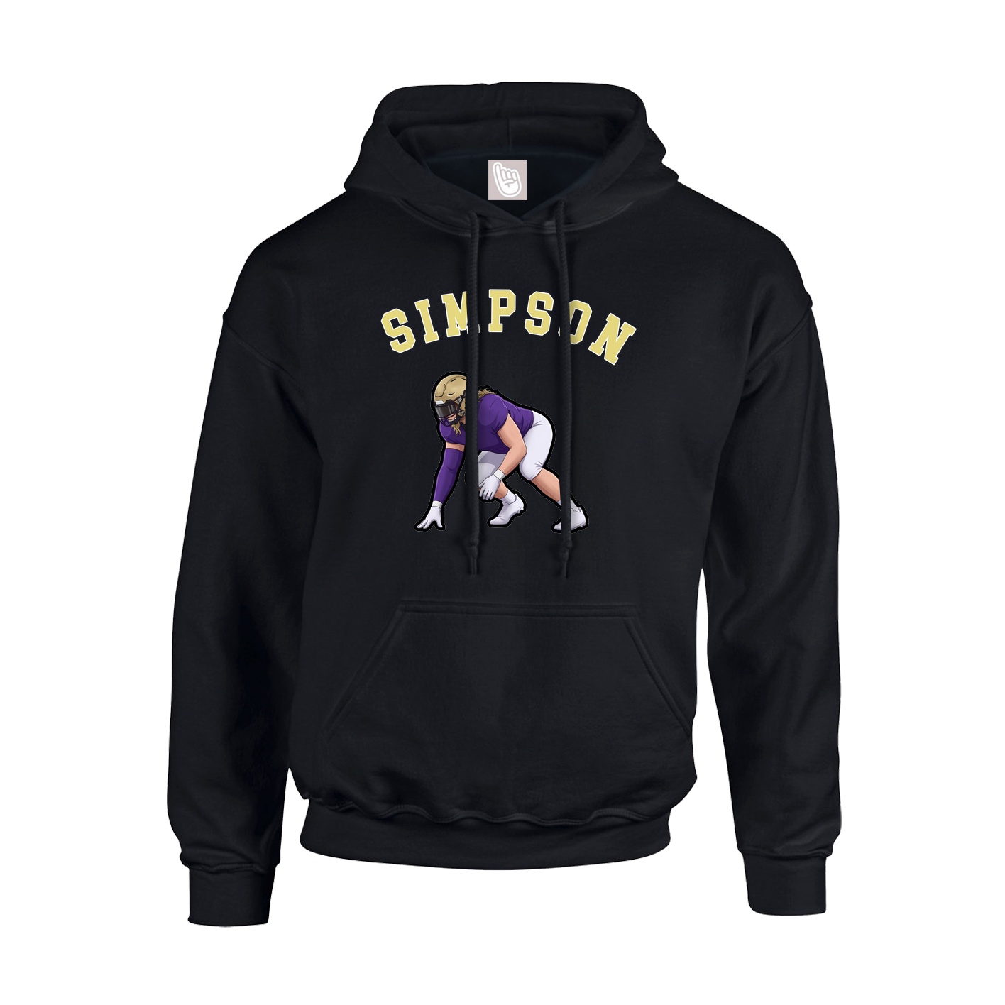 Hoodie — Shirsey Arch in Black