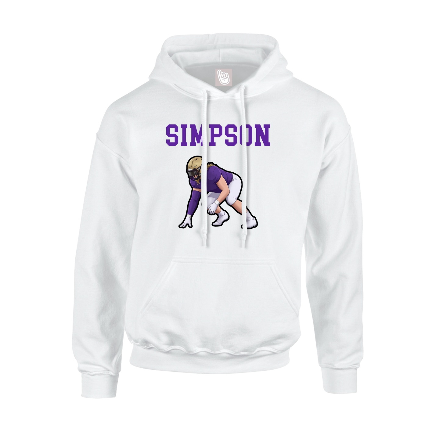Youth Hoodie — Shirsey in White