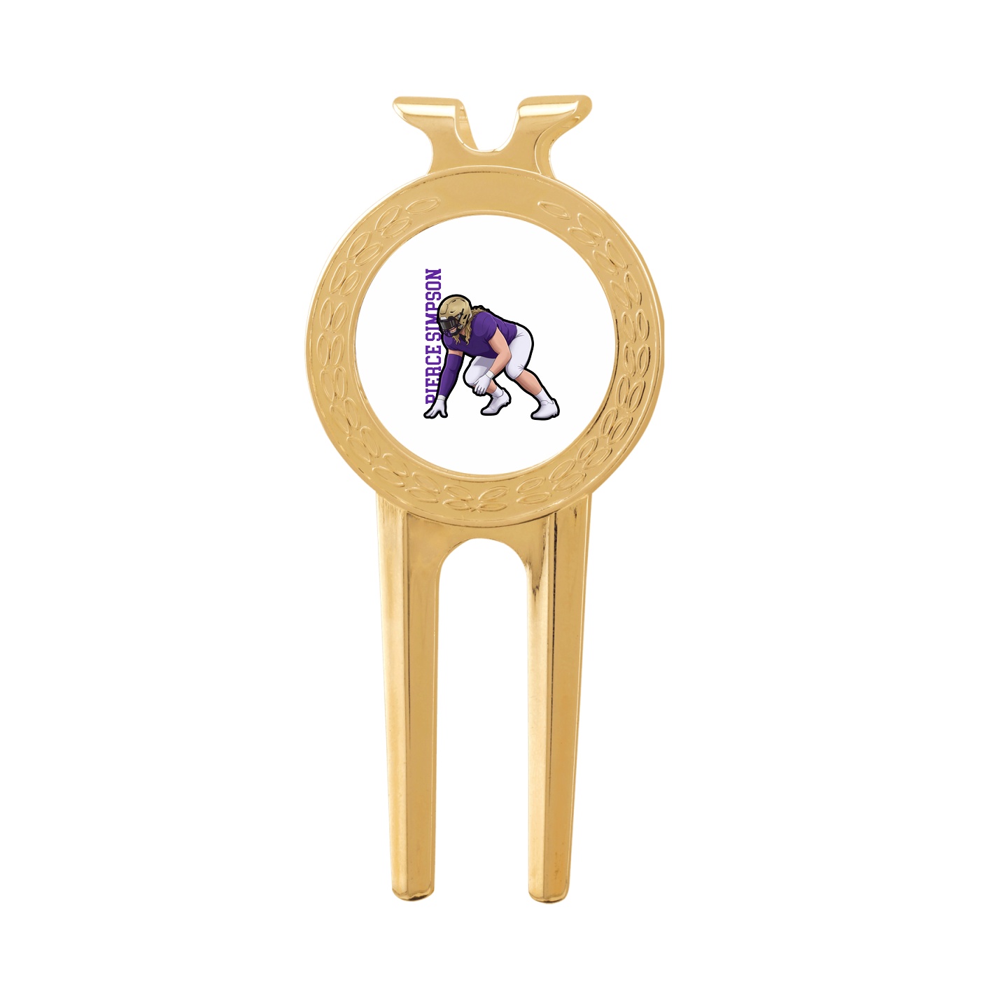 Divot Tool with Ball Marker — Name Vertical in Classic