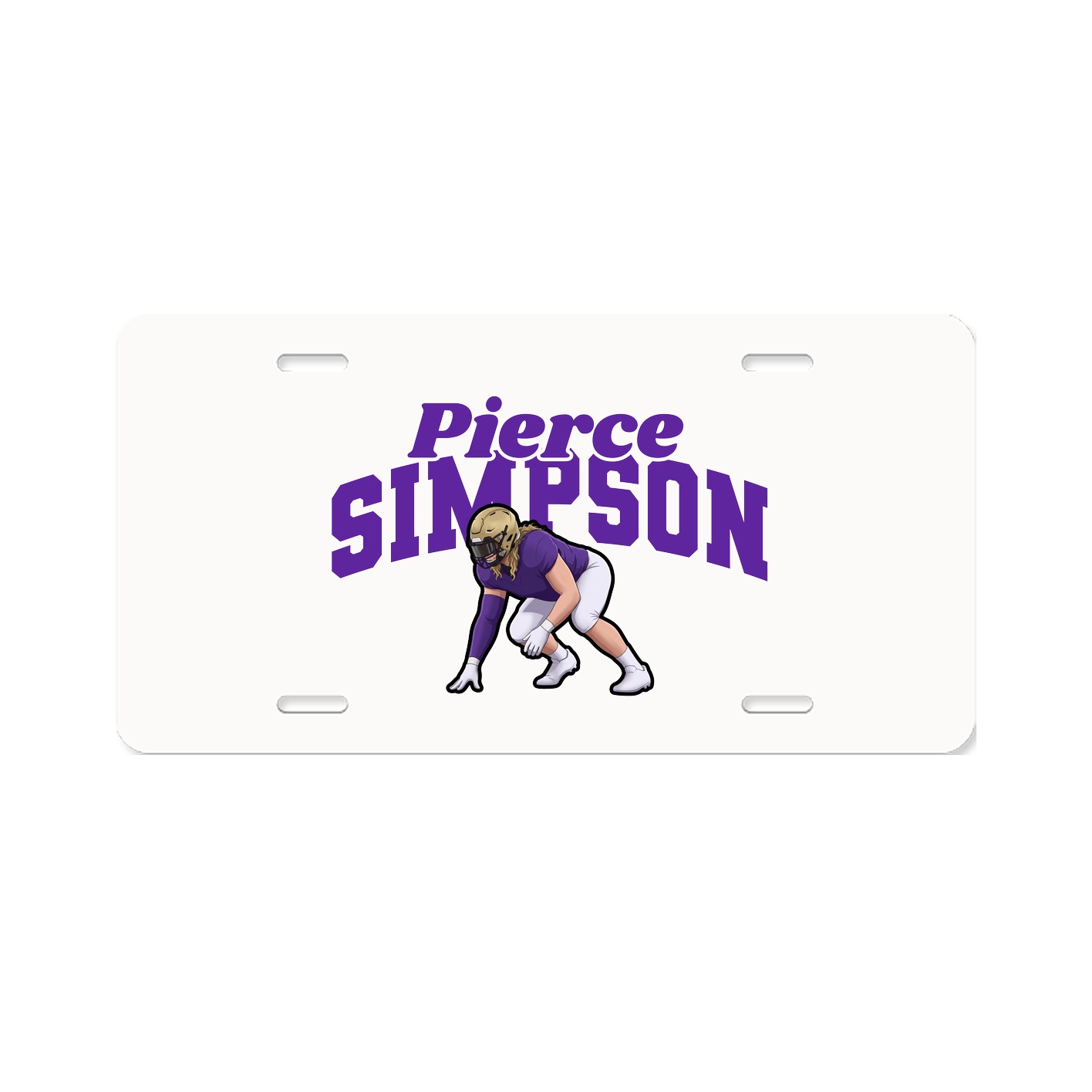 License Plate — Signature Arch in Classic