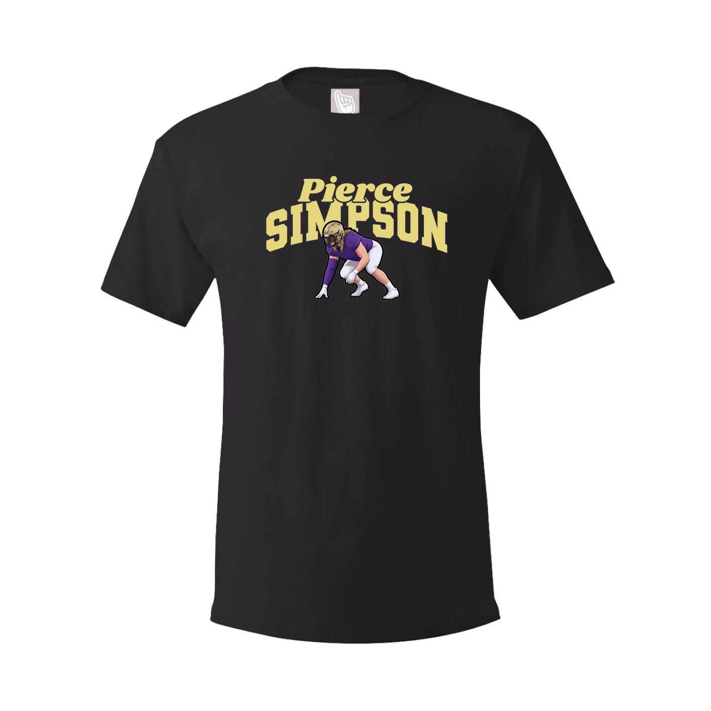Tee — Signature Arch in Black
