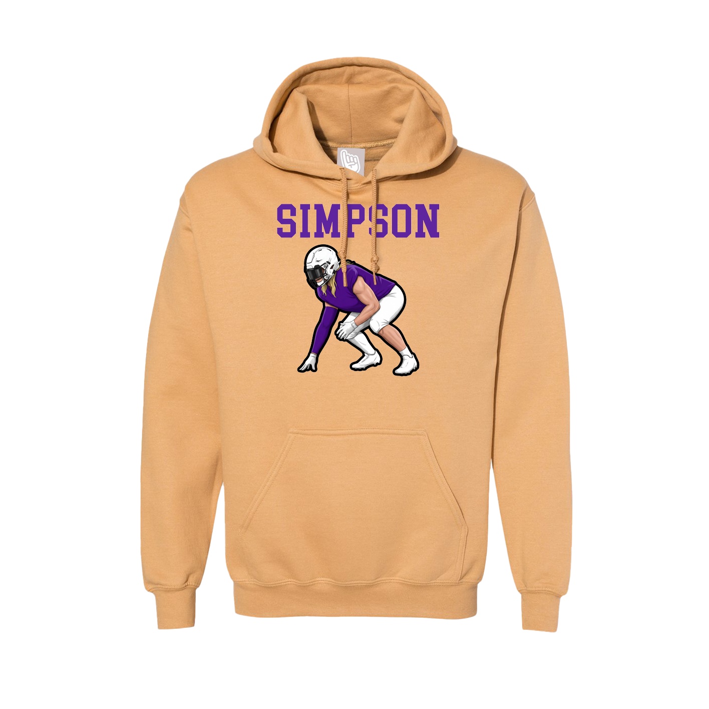 Hoodie — Shirsey in Vegas Gold