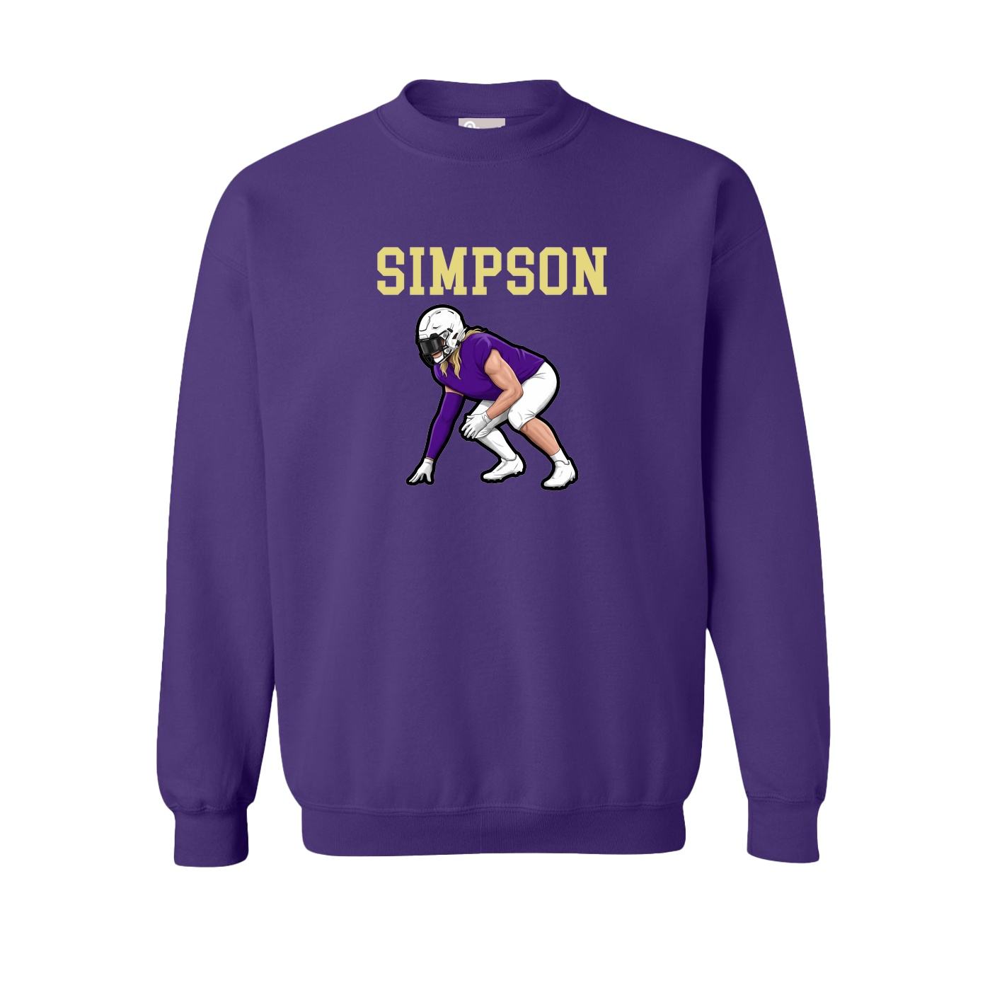 Fleece Crew — Shirsey in Purple