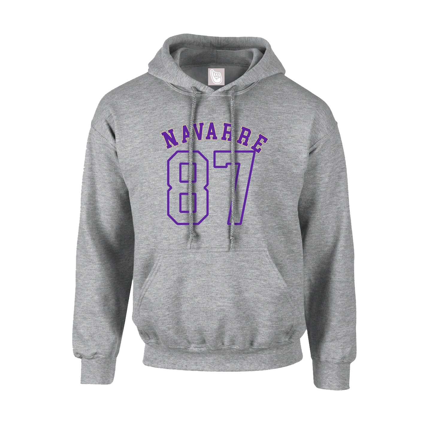 Youth Hoodie — Shirsey Arch in Grey