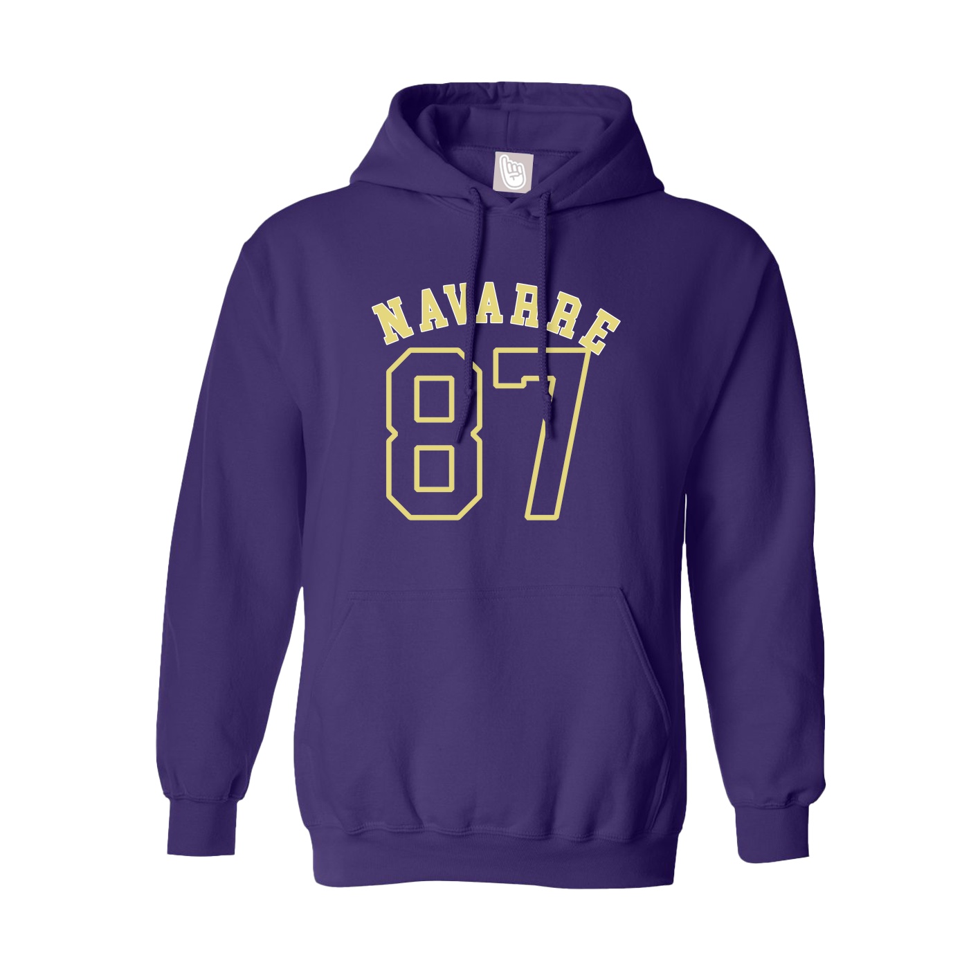 Youth Hoodie — Shirsey Arch in Purple