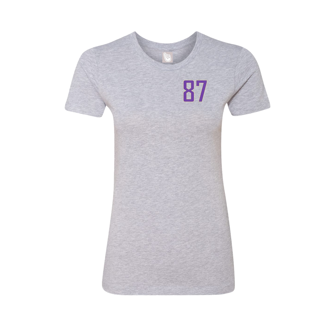 Womens Tee — Front Shirsy in Grey