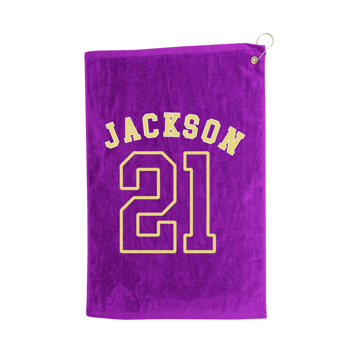 Golf Towel — Shirsey Arch in Purple