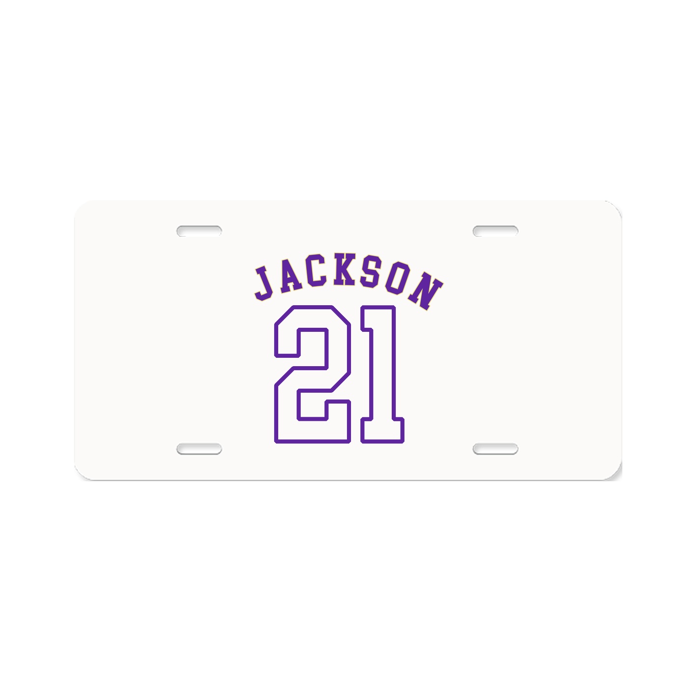 License Plate — Shirsey Arch in Classic