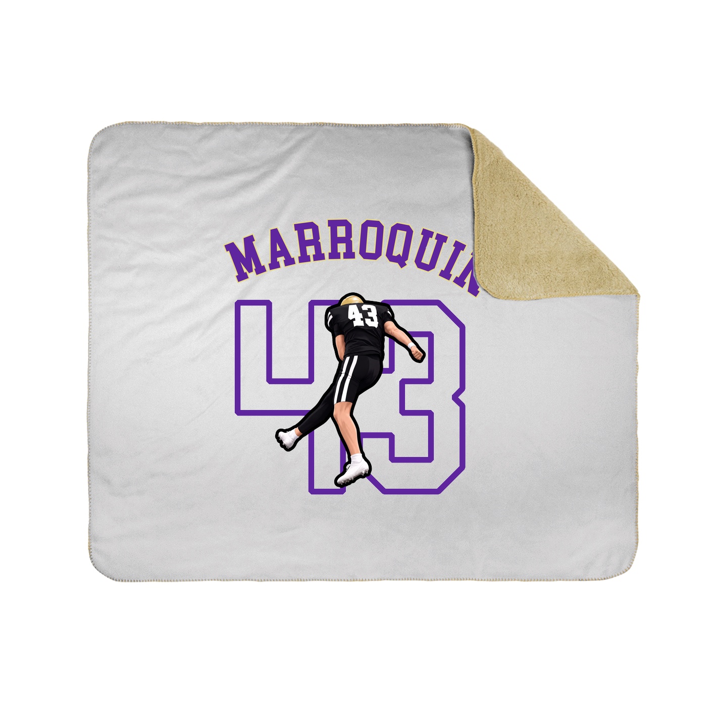 Throw Blanket — Shirsey Arch in White