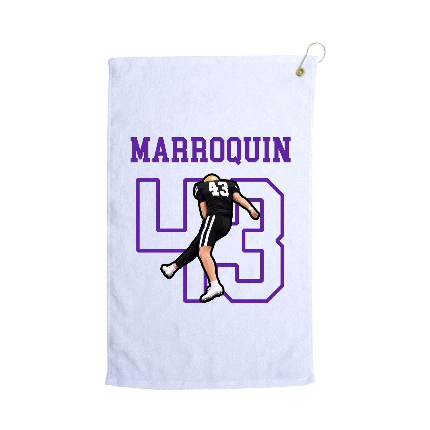 Golf Towel — Shirsey in White