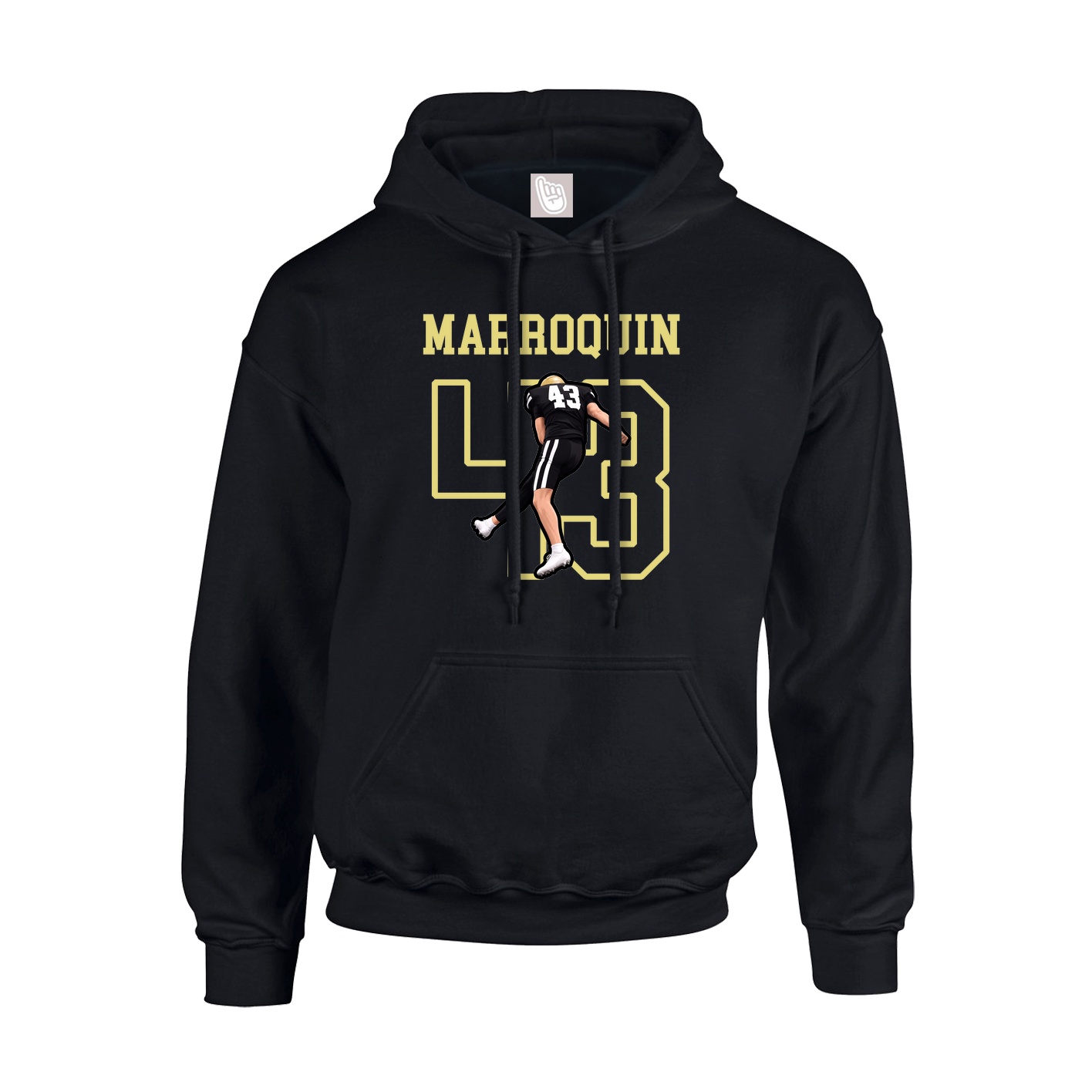 Youth Hoodie — Shirsey in Black