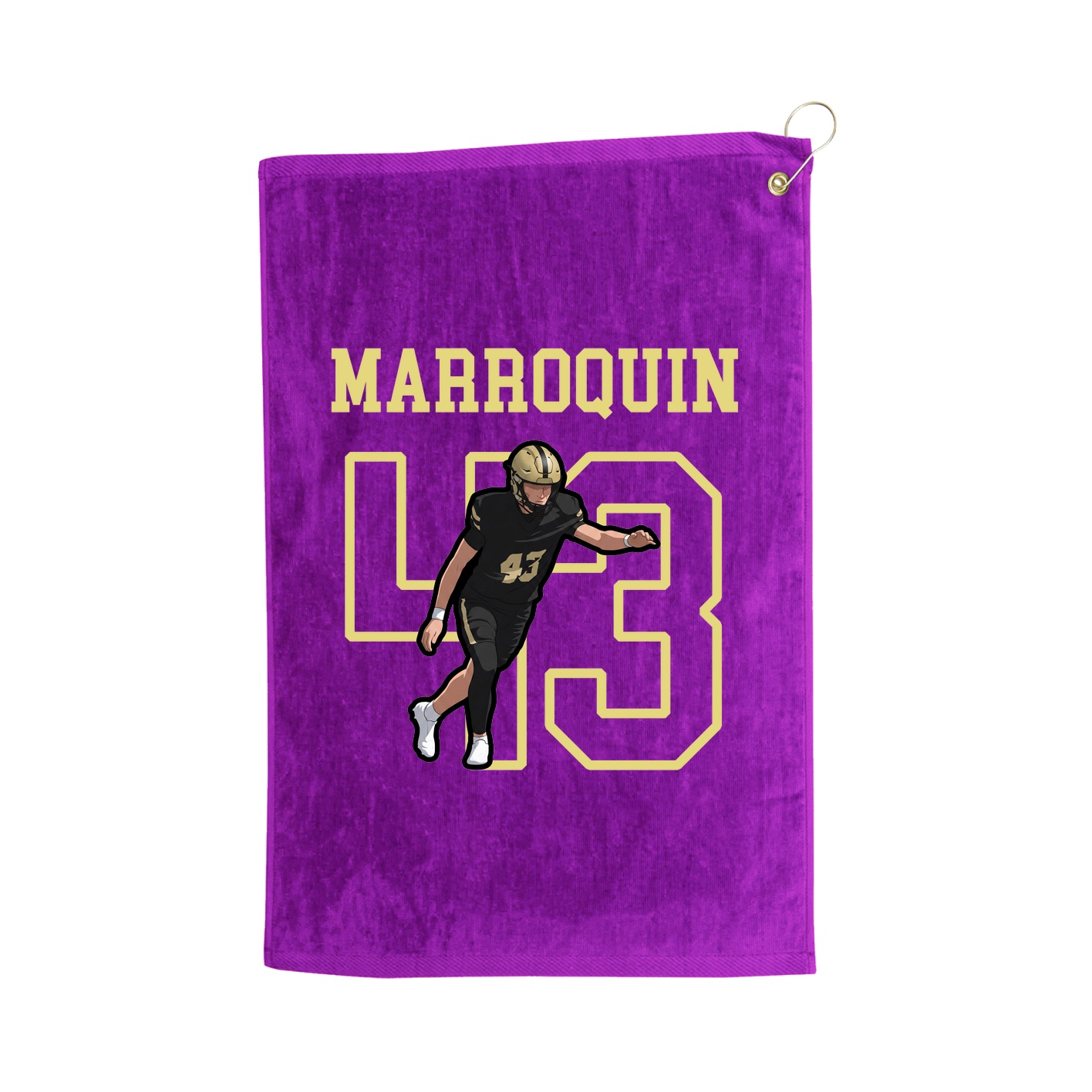 Golf Towel — Shirsey in Purple