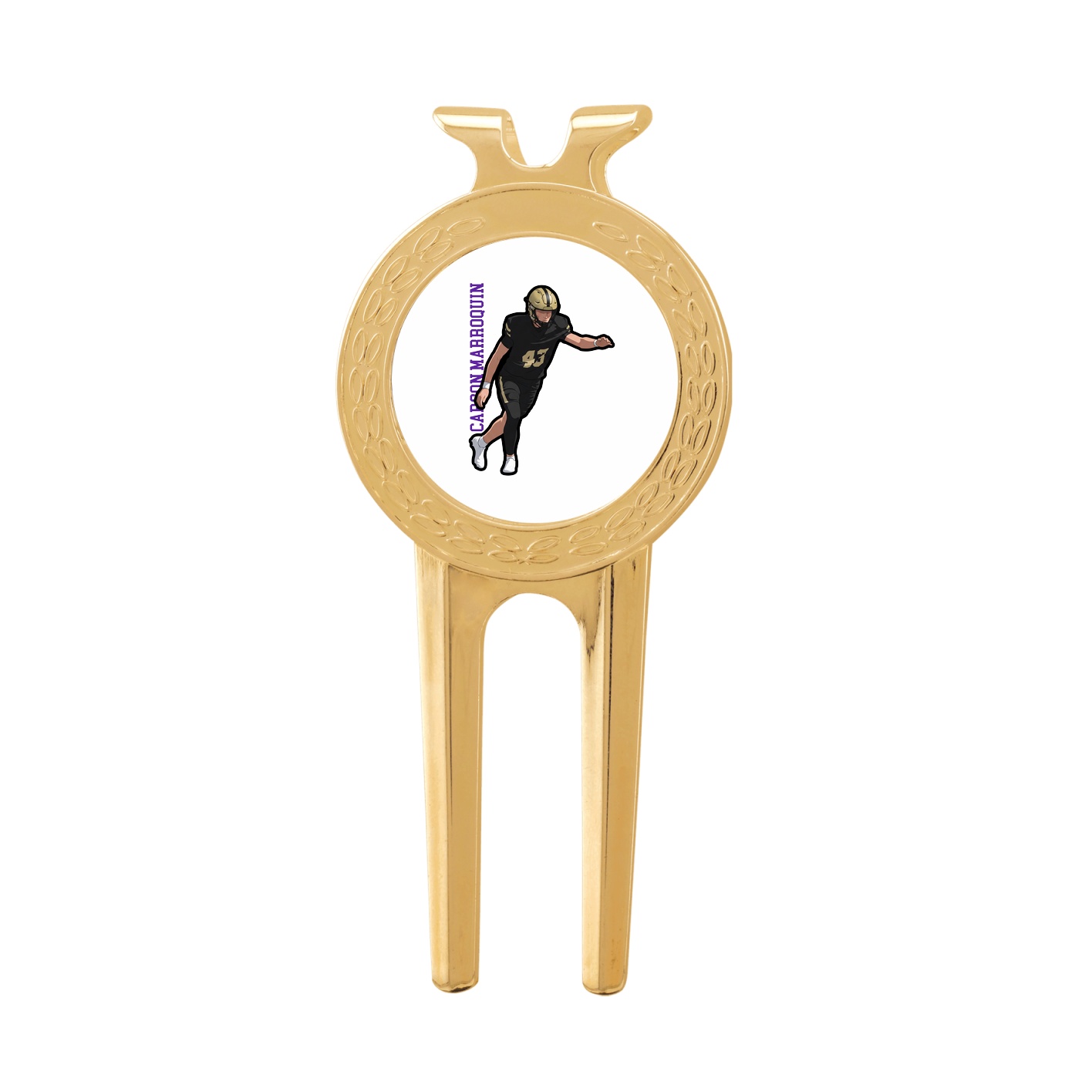 Divot Tool with Ball Marker — Name Vertical in Classic