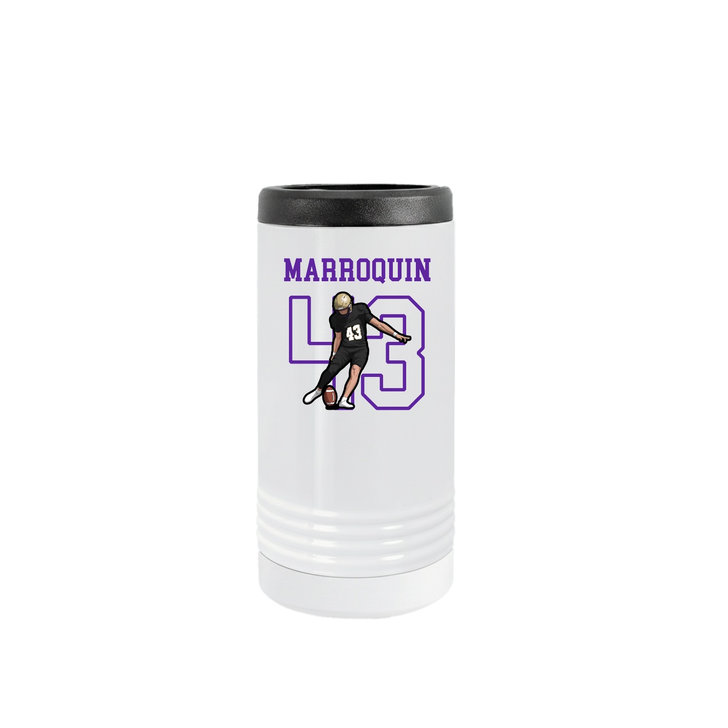 Slim Beverage Holder — Shirsey in White